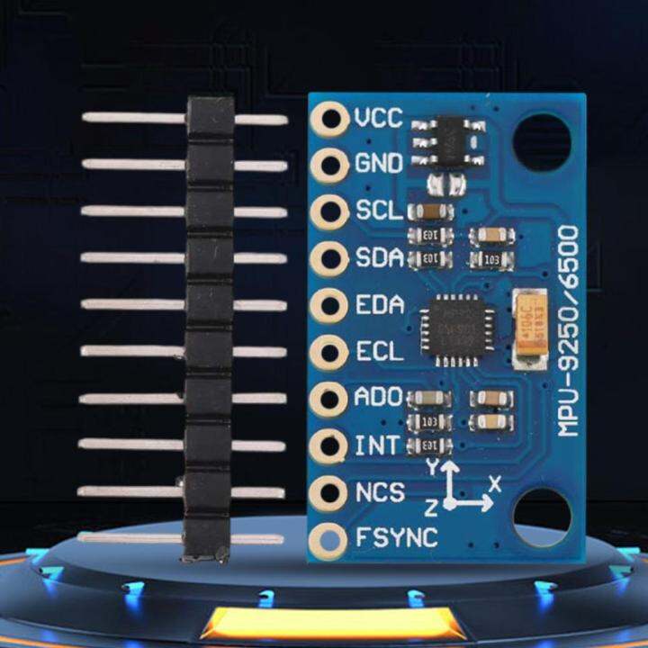 mpu9250-gy-9250-9แกน-9ทัศนคติแกนเซ็นเซอร์โมดูล-iic-spi-gyro-accelerator-magnetometer-อุปกรณ์ตรวจวัดพลังงาน3-5v