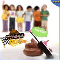 Hilarious Speedy Remote Control Speed Poo Family Fun Drive and Spin Fun Toy Prank Toy Festival Present For Kids