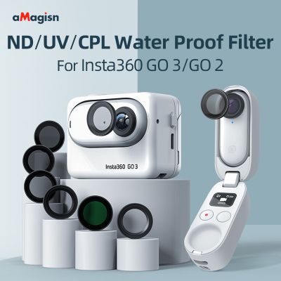 Lens Filters Set For Insta360 Go3 Waterproof ND8 ND16 ND32 ND64 CPL Night For Instal 360 GO2/GO3 Action Camera Accessories