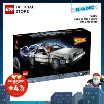 LEGO Back to The Future Time Machine 10300 Building Kit for Adults (1,856  Pcs),Multicolor : : Toys & Games