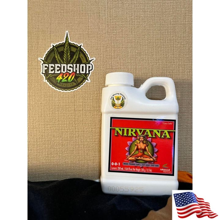 [ready stock]Advanced Nutrients - Nirvana 250 ml. ขวดแท้มีบริการเก็บเงินปลายทาง