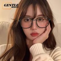 (GENTLE MOSCOT) ใหม่ TR ป้องกันแสงสีฟ้าแว่นตาสำหรับผู้ชายแฟชั่นสแควร์แว่นตาเปลี่ยนเลนส์สำหรับผู้หญิง