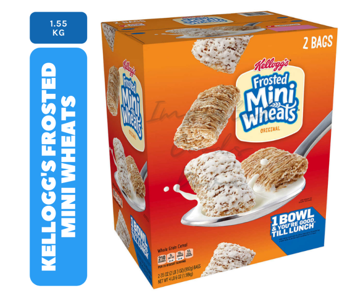 Kellogg's Frosted Mini Wheats Original Cereal 1.55 Kg | Lazada PH