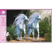 Jigsaw Puzzle ตัวต่อจิ๊กซอว์ 500 ชิ้น T041 Fantasy จินตนาการ Unicorn Horse Fairytale รูปม้ายูนิคอร์น สัตว์ในเทพนิยาย MagicLand6