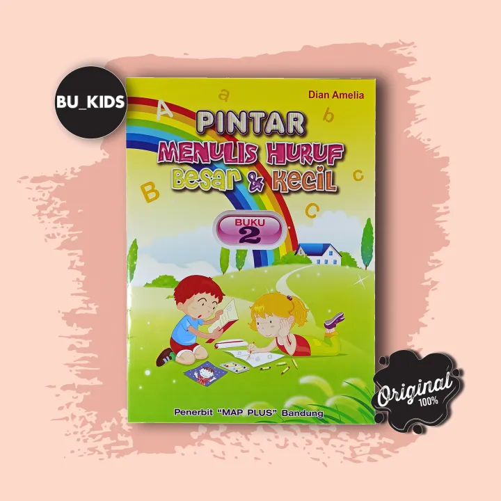 BUKU ANAK TK & PAUD / PINTAR MENULIS HURUF BESAR - KECIL 2 | Lazada ...