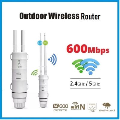 Router Indoor Outdoor Access Point 600Mbps 2.4G+5GHz ตัวกระจายสัญญาณ Wireless WiFi Router WISP/Repeater/AP