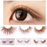 【CW】 1 False Lash Hair Extension Fluffy Thick Wispies Supplies