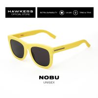 HAWKERS Rubber Yellow Dark NOBU Sunglasses for Men and Women, unisex. UV400 Protection. Official product designed in Spain NOB08AF