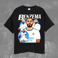 เสื้อยืด พิมพ์ลาย BENZEMA KARIM Madrid แฟชั่นสําหรับผู้ชาย และผู้หญิง