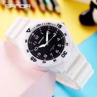 SANDA Top Brand Fashion Watch Men Casual Silicone Waterproof Quartz Watches Luxury Watches For Men Clock Relogio Feminino 6019