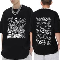 Rock Band My Chemical Romance T Shirt The Black Parade Graphic T Shirts Gothic Couples T-Shirt Oversized Hip Hop Male Streetwear S-4XL-5XL-6XL