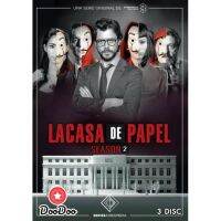 [กล่อง+ปก+แผ่นสกรีน]LA CASA DE PAPEL : MONEY HEIST SEASON 2 ทรชนคนปล้นโลก (9 ตอนจบ) [ซับไทย] DVD 3 แผ่น