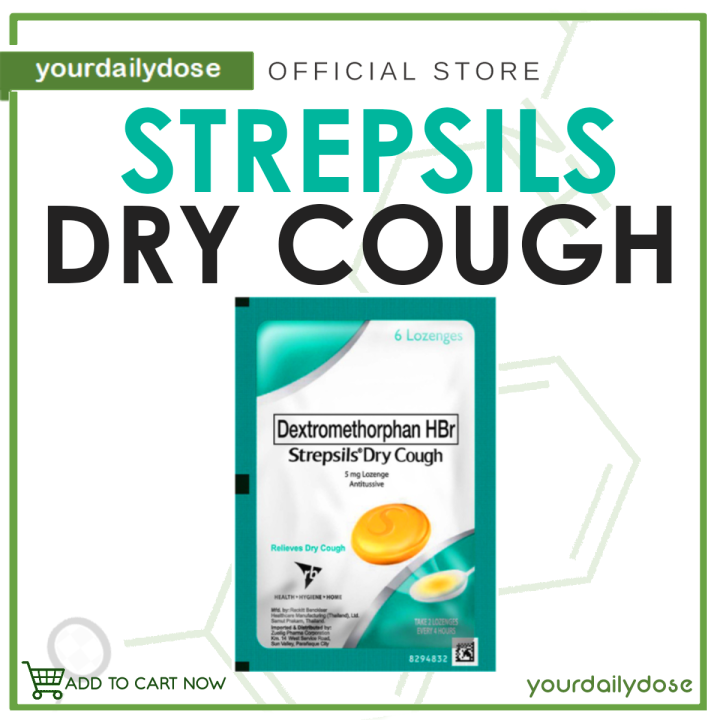 Strepsils Dry Cough 6 Lozenges in 1 pack | Lazada PH