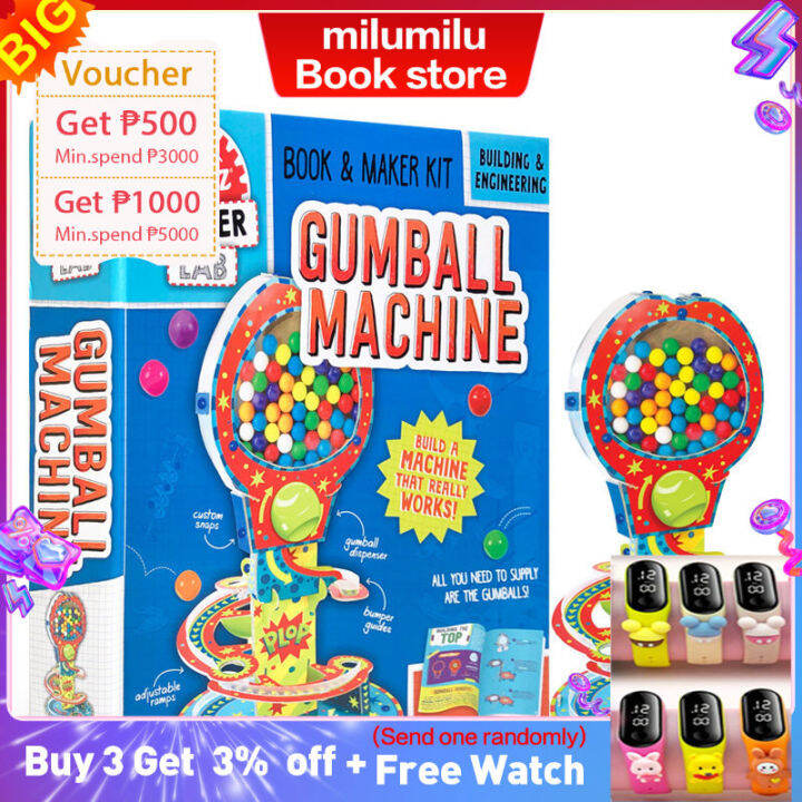 milumilu Klutz Lab Maker Gumball Machine STEM English original manual