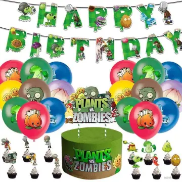 Latex Balloon Supplies Set Banner, Disney Zombies Party Supplies