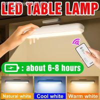 Explosive โคมไฟตั้งโต๊ะ3คอร์ Led Lâmpada De Mesa Magnética Pendurado Ir Controle Remoto Nightlight Para O Quarto O O