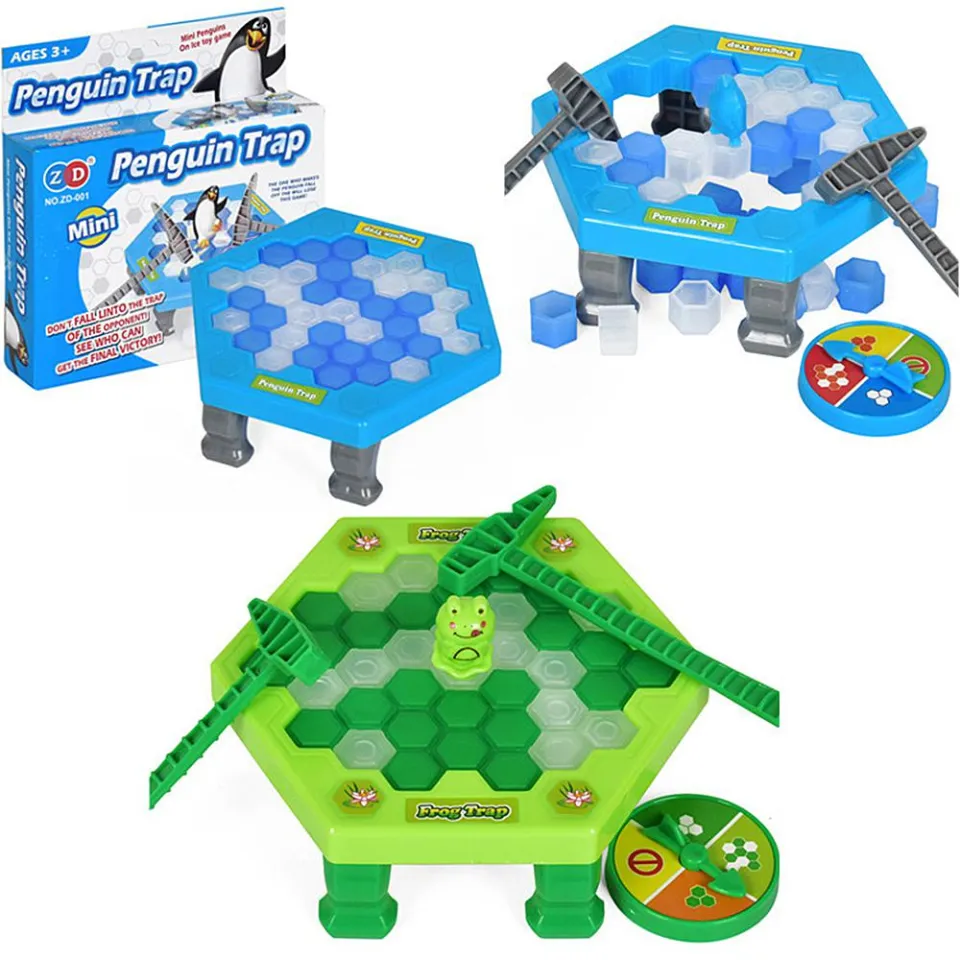 Save Penguin On Ice Game, SS Penguin Trap Ice Break Block Board Family Game  for Kids Boys Girl Toys