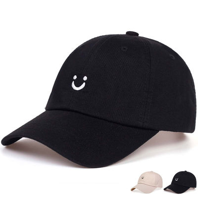 Summer Womens Baseball Cap Cartoon Expression Embroidered Hat Adjustable Sun Hat Cycling Caps Fitness Hats