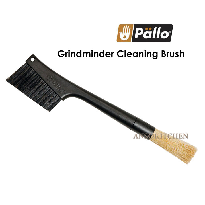 Pallo Grindminder แปรงทำความสะอาดเครื่องบด และท๊อปเคาน์เตอร์ แบบเปลี่ยนหัวแปรงได้ แบรนด์อเมริกา - อุปกรณ์ชงกาแฟ Coffee Grinder Brush