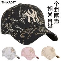 With printed letters MY embroidery baseball cap female outdoor leisure male fashion joker topi han edition sports