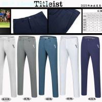 Summer golf pants mens elastic sports ball pants quick-drying casual sports trousers golf clothing mens pants free ironing Taylormade¯J.LINDEBERG