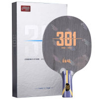 DHS Hurricane 301 H301ตารางเทนนิสใบมีด5ไม้2 AC Offensive Carbon Ping Pong Blade สำหรับแห่งชาติจีนทีม