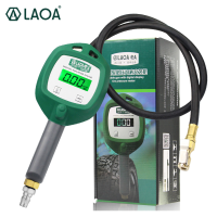 LAOA Long Tube Tire Pressure Gauge Meter 232 Psi High-precision Digital Tyre Tester Truck Car Motorcycle Universal Air Inflating