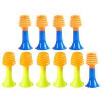 【hot】 50 Pcs Squeeze Clown Horn Trumpet Noise Maker Kids Musical Air Pressure Birthday Plastic ！