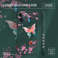 เคสโทรศัพท์สำหรับ iPhone 14 iPhone 14 Pro 14 Pro 14 Pro Max 14 Plus เคสลายการ์ตูนน่ารักมนุษย์อวกาศเคสโทรศัพท์ลายขอบสี่เหลี่ยมปลอกซิลิโคนน้ำคลุมทั้งหมดเคสปกป้องเคส