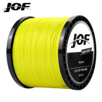 JOF 12ถัก300เมตร500เมตร1000เมตร PE ที่มีคุณภาพเดิมญี่ปุ่น M Ulle PE Line หลอดขั้วต่อความยาวสูงเชื่อมต่อสายเบ็ด