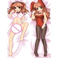 DIY อะนิเมะที่กำหนดเอง Dakimakura ปลอกหมอนร่างกาย Suzumiya Haruhi no Yuuutu Asahina Mikura ปลอกหมอนกอดร่างกาย