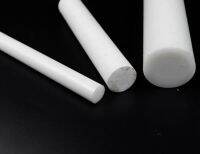 1pcs 5mm-60mm OD Polyoxymethylene POM white polyacetal solid damping buffer machinable plastic round bar stock pin 250mm length