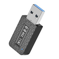 1300Mbps Wireless Network Card Dongle 2.4GHz 5.8GHz WiFi External Receiver Adapter with USB 3.0 Interface Networking Parts