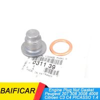 BAITAR ปลั๊กปะเก็นน้ำมันเครื่องแท้,031139สำหรับ Peugeot 207 308 3008 4008 Citroen C3 C4 PICASSO 1.4 1.6 16V