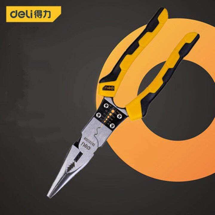 yf-pliers-6-8-inch-wire-multifunctional-eccentric-labor-saving-household-manual-stripping