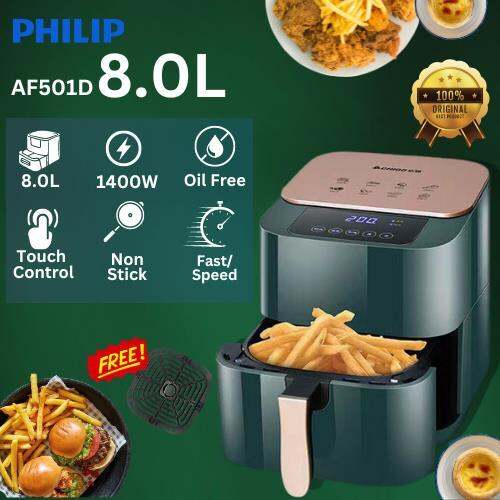 8.0L Air Fryer Large HighCapacity Air Fryer AF501D AIRFRYER Frying