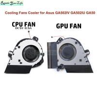 พัดลมระบายความร้อนคอมพิวเตอร์สำหรับ Asus GA502IV GA502IU GU502 GA502 G15 CPU GPU VGN Fans 6033B0080401 DC 5VJiachuan