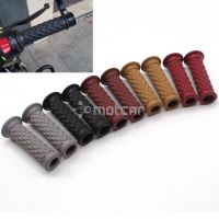 Universal Cafe Racer Motorcycle 7/8 Retro Vintage Hand Grip Handlebar Grips for Honda Suzuki Kawasaki Triumph Royal Bobber