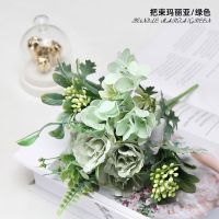 24h delivery W&amp;G artificial flower Nordic ins rose bride holding flower silk flower fake flower home decoration