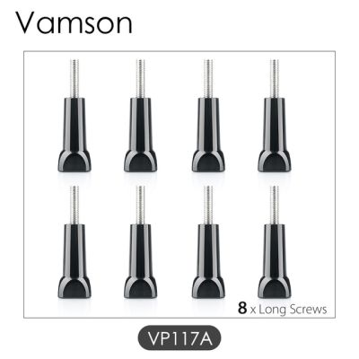 Vamson สกรูหัวแม่มืออุปกรณ์เสริม Gopro ยาว8ชิ้น,สำหรับ Gopro Hero 7 6 5 4 3สำหรับ Xiaomi 4K สำหรับ Sj4000 Vp117a ยึด Monopod