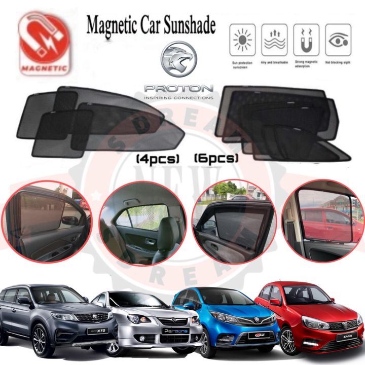 Proton Magnetic Sunshade WIRA EXORA X70 X50 SAGA FLX BLM ISWARA WAJA ...