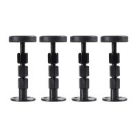 4PCS Headboard Stoppers, Adjustable Threaded Bed Frame Anti-Shake Tool, Bed Frame Stabilizer