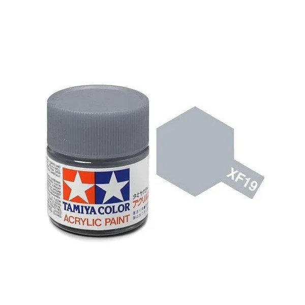 สีทามิย่าสูตรน้ำ-tamiya-acrylic-xf19-sky-grey-10ml