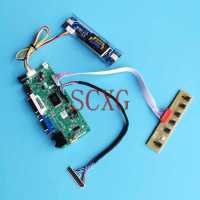 For LQ170M1LA04 LTN170CT01 Laptop Monitor Panel Controller Board LVDS 30-Pin DIY Kit HDMI-Compatible VGA DVI 2CCFL 17" 1920*1200 Cables