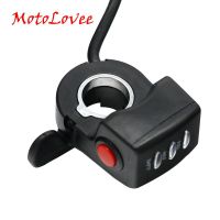 Motolovee จักรยานสกู๊ตเตอร์ไฟฟ้าคันเร่งขนาด24V สำหรับจักรยานไฟฟ้าอุปกรณ์เสริมสวิตช์มือจับจอแสดงผลแอลอีดี