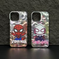 Case iphone 【ZZX/Cartoon/Silver Fold/Four Corners Anti-Fall/Hard Case】 for iphone 14 13 12 11 pro max case