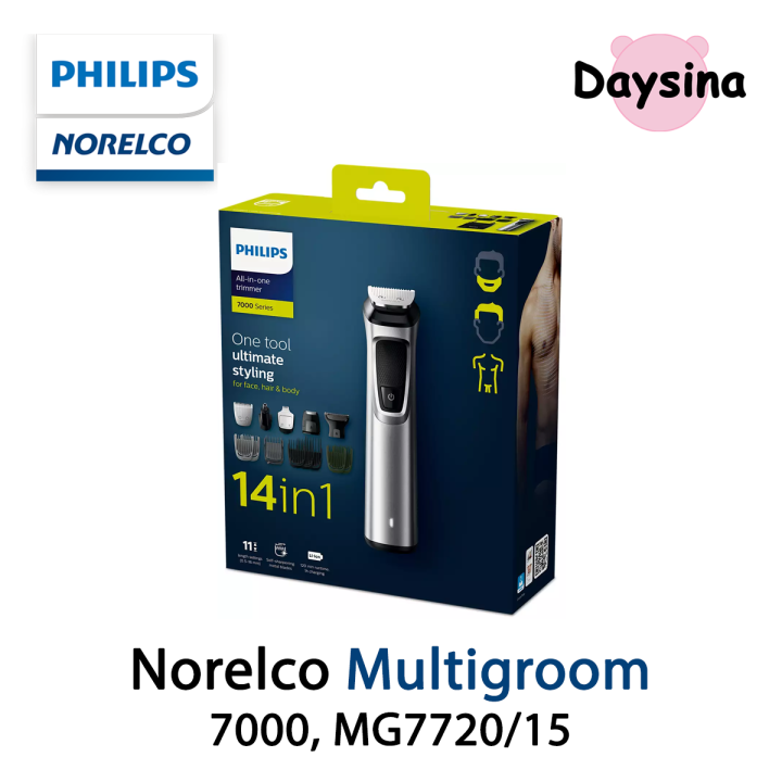 Philips Norelco Multigroomer All In One Trimmer Series 7000 Mg7720 15