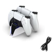 Controller Dual Charger Charging Cradle for Sony PS5 Gamepad Desktop Power USB Dual Fast Charging Cradle Dock Station