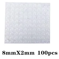 Self-Adhesive Damper Catches Kitchen Rubber Cabinet Wall Protection Door Stopper Cushion Pad