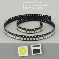 โคมไฟลูกปัด SMD 100X3030 3V 350mA สำหรับ LED,ทีวี,แถบไฟด้านหลังบาร์ชุดทีวีซ่อมแซม